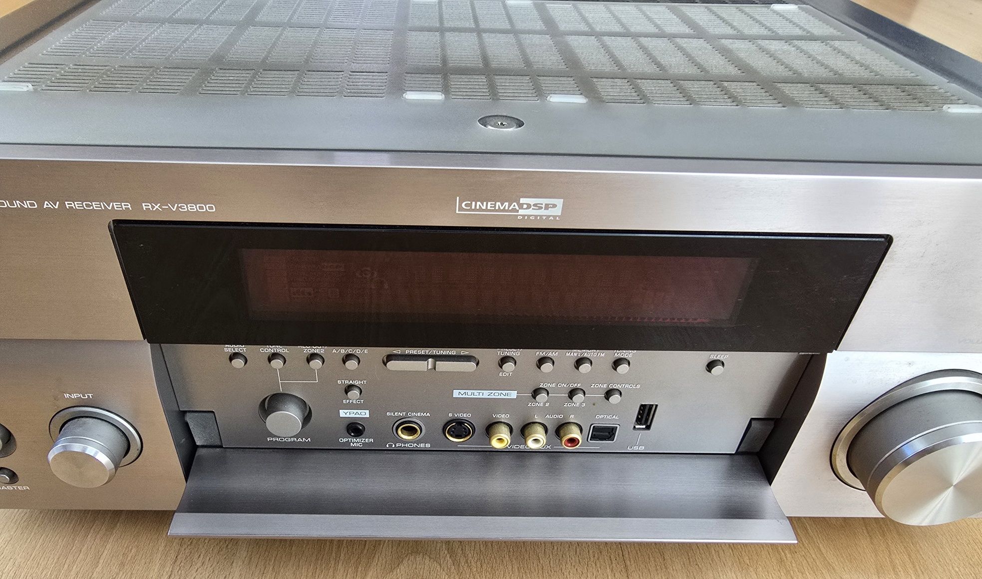 YAMAHA RX-V3800 RDS Amplituner Kina Domowego 7.1 TYTAN YPAO Ideał