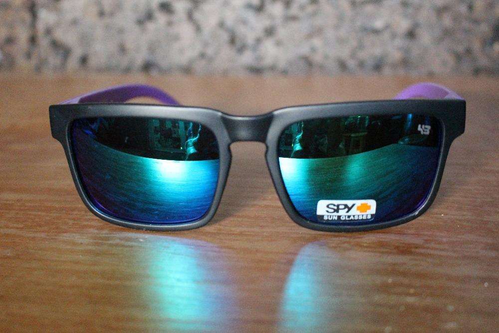 Oculos de sol SPY Ken Block - Roxo/Preto zebra (NOVO)