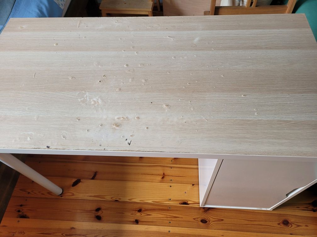 Biurko Ikea z szafką