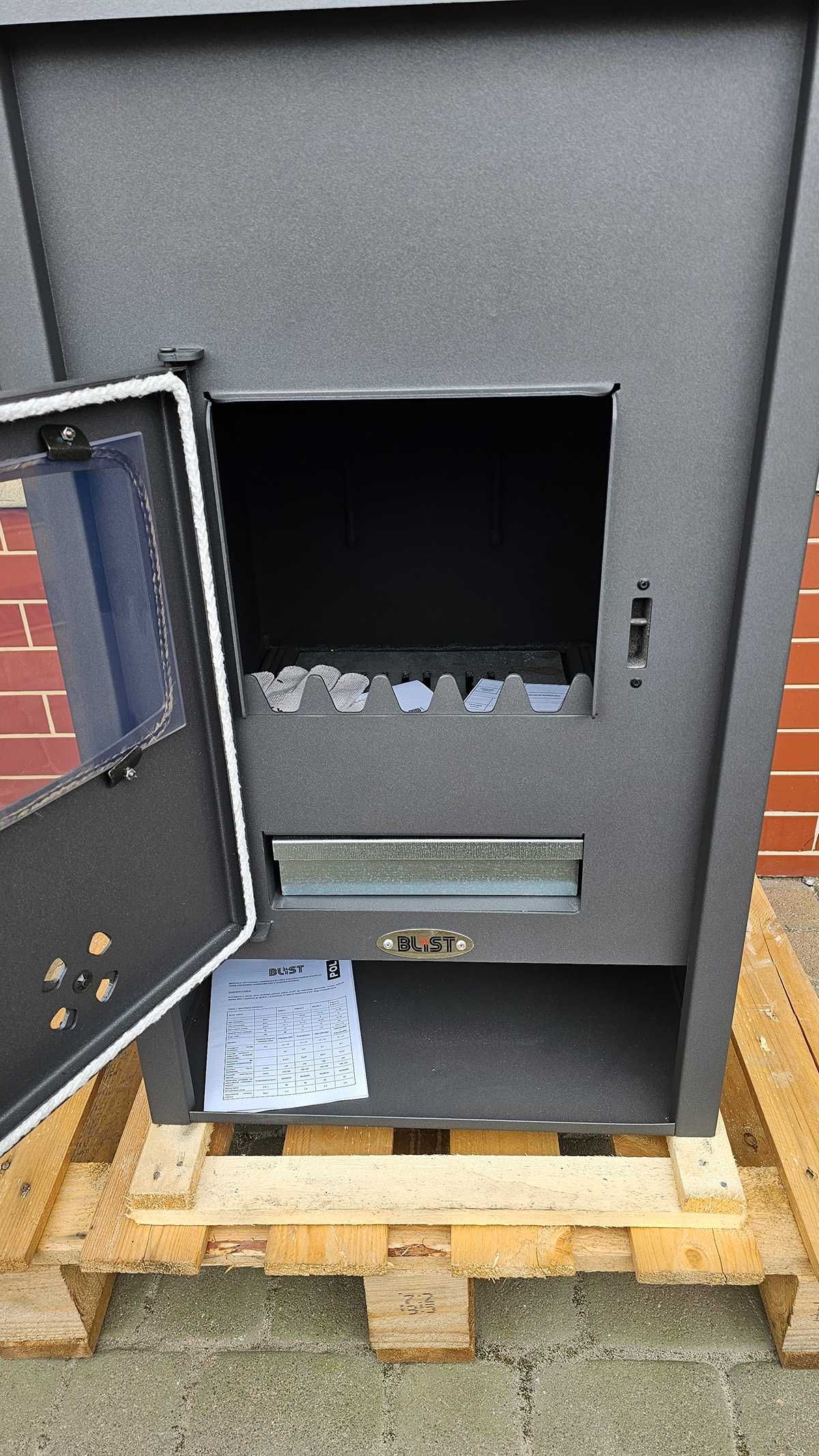 PIEC kominek koza B22 E 22kW z płaszczem wodnym - NOWE - EKOPROJEKT