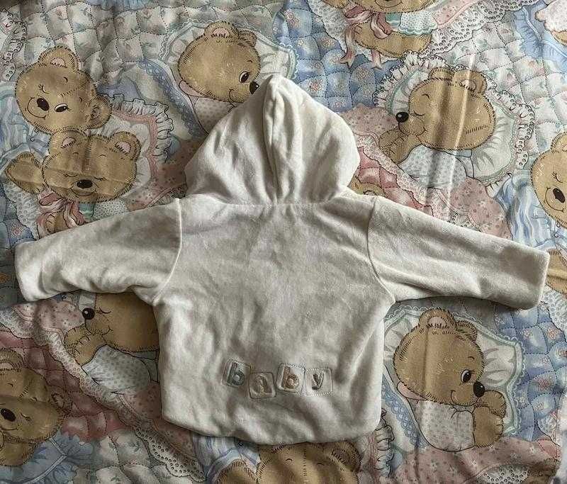Детская кофта куртка реглан Mothercare для новорожденного от 0 до 3 ме