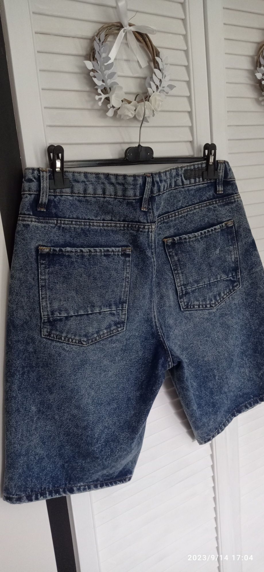 Spodenki jeansowe męskie 34 XL