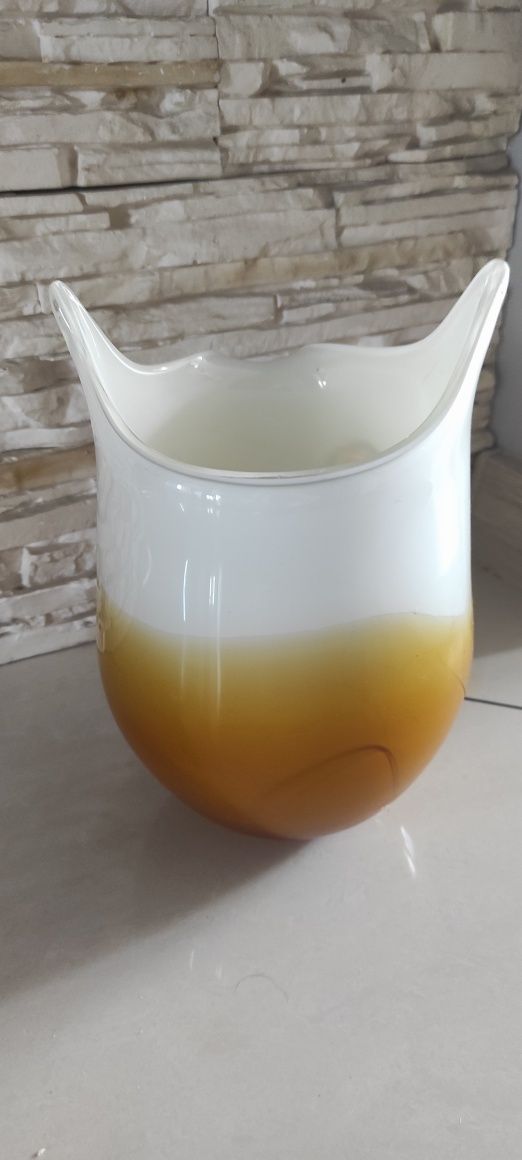 Wazon szklany sowa