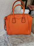 Torebka skórzana GIVENCHY ORANGE