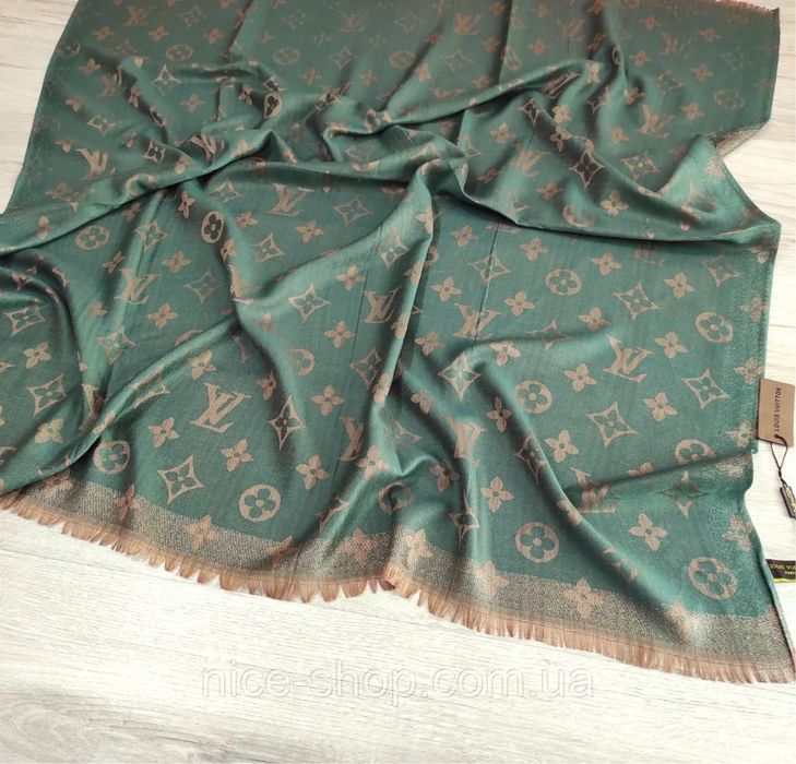 Хустка Louis Vuitton тонкий кашемір хустинка жіноча