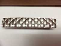 Puxadores c/ diamantes Swarovski - artigo novo e embalado
