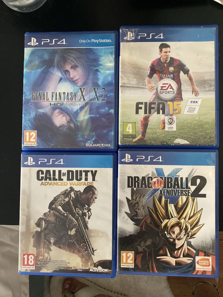 Jogos PS4 — Final Fantasy, FIFA, Dragon Ball Xenoverse 2, Call of Duty