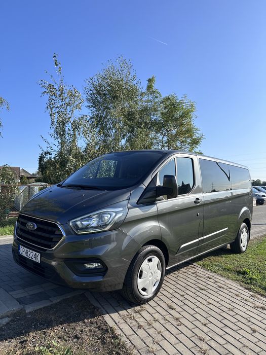 Ford Transit Custom 9 osobowy długi 2.0 130 KM 2018r, 1 właściciel