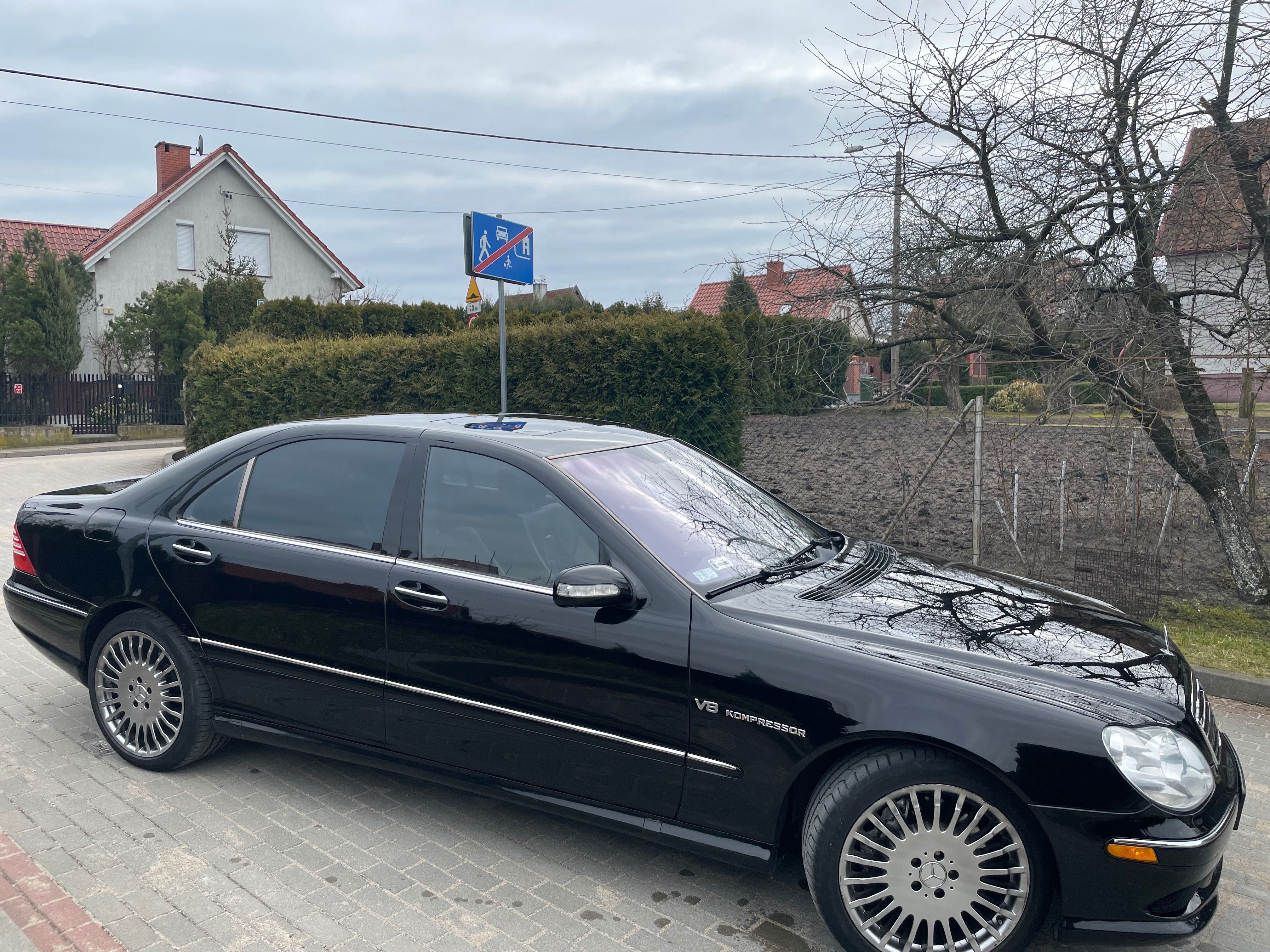 Piękny Mercedes S 5500 AMG. 500KM.Stan Perfekcyjny.Zamiana