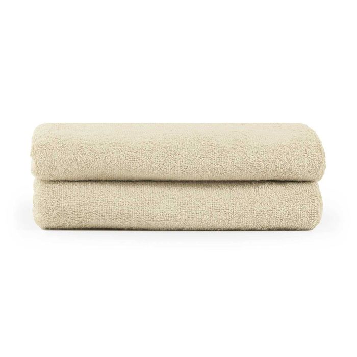 2x Ręcznik łazienkowy Blumtal 50x100cm 100% bawełna Beżowy