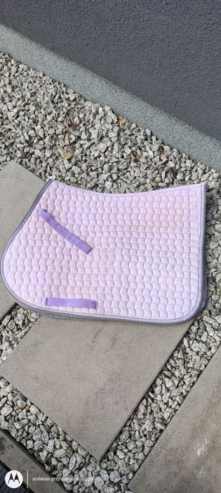 Zestaw czaprak Horze Adepto liliowy l i nauszniki Horze Adepto