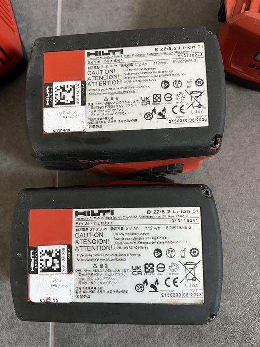 Зарядка,зарядний пристрій,батарея Hilti C4/36-350, B22/5.2Ah