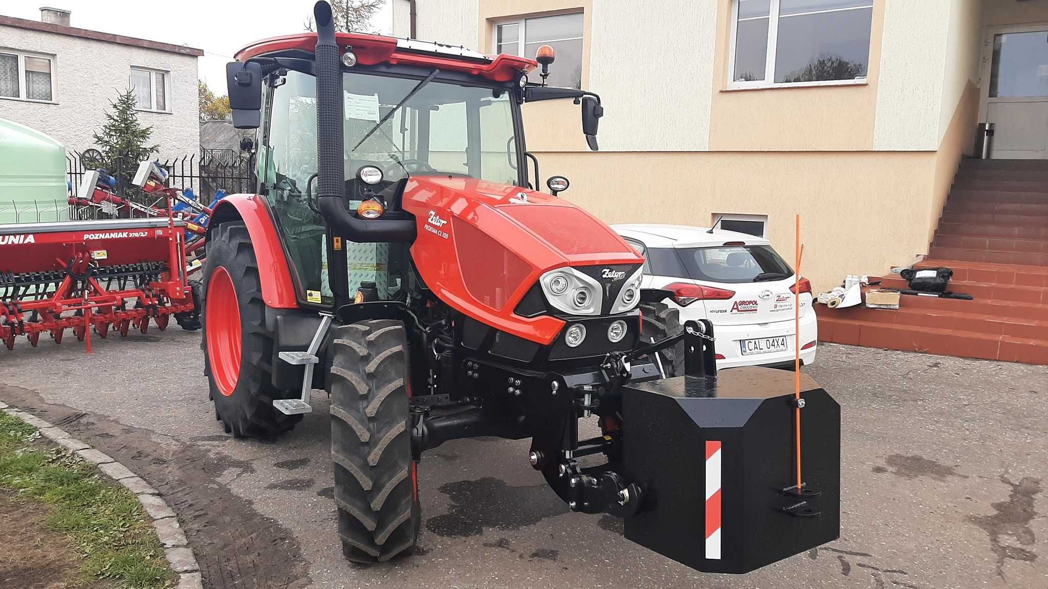 Podnośnik czołowy TUZ do ciągników marki Zetor PRODUCENT