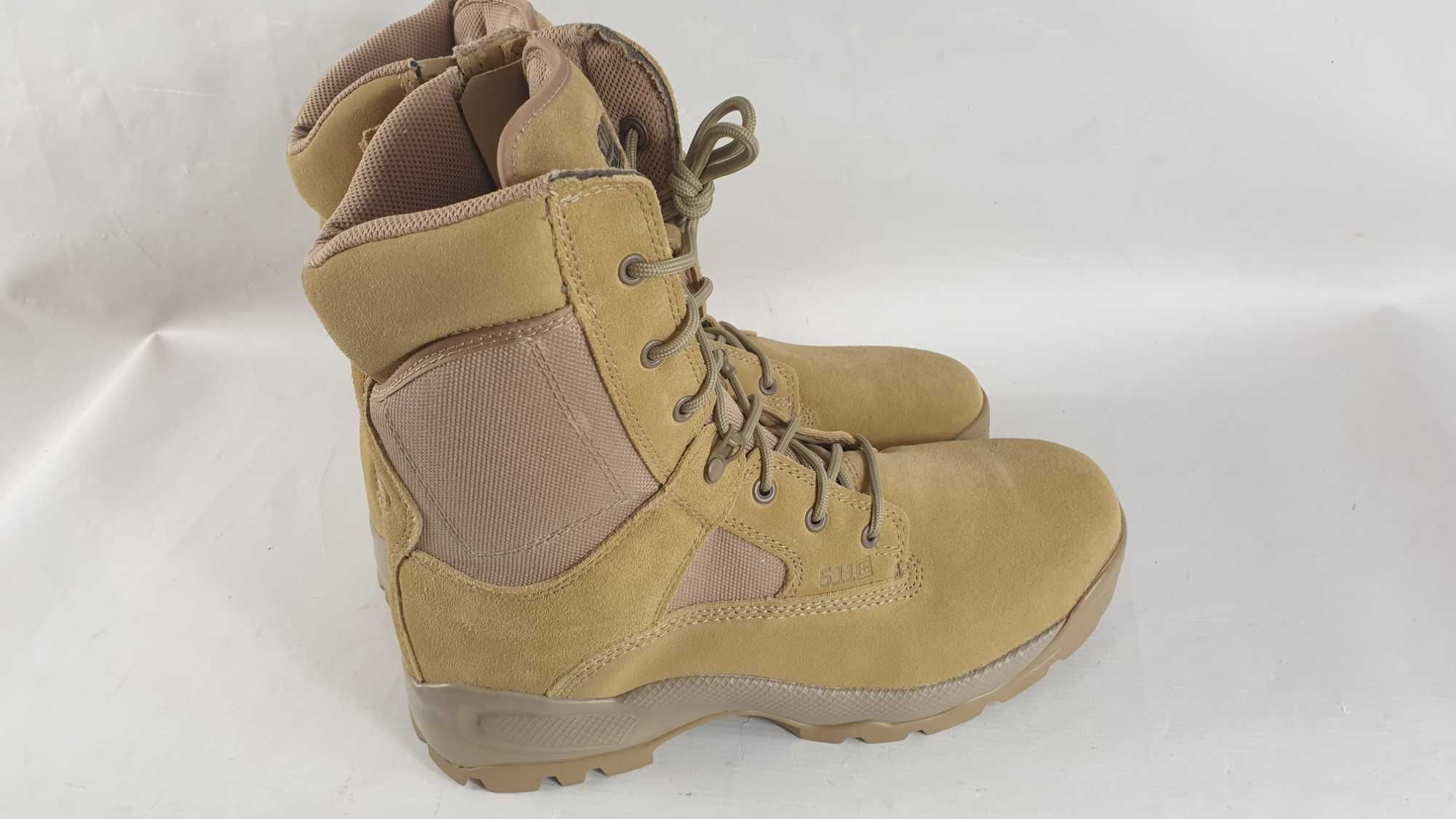 Męskie buty zimowe zakostkę antypoślizgowe buty treningowe r 45,5 brąz