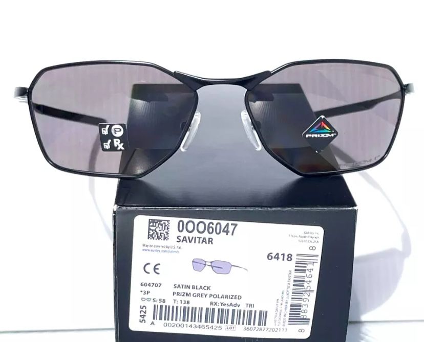 Oakley Savitar Black iRidium Prizm black frame