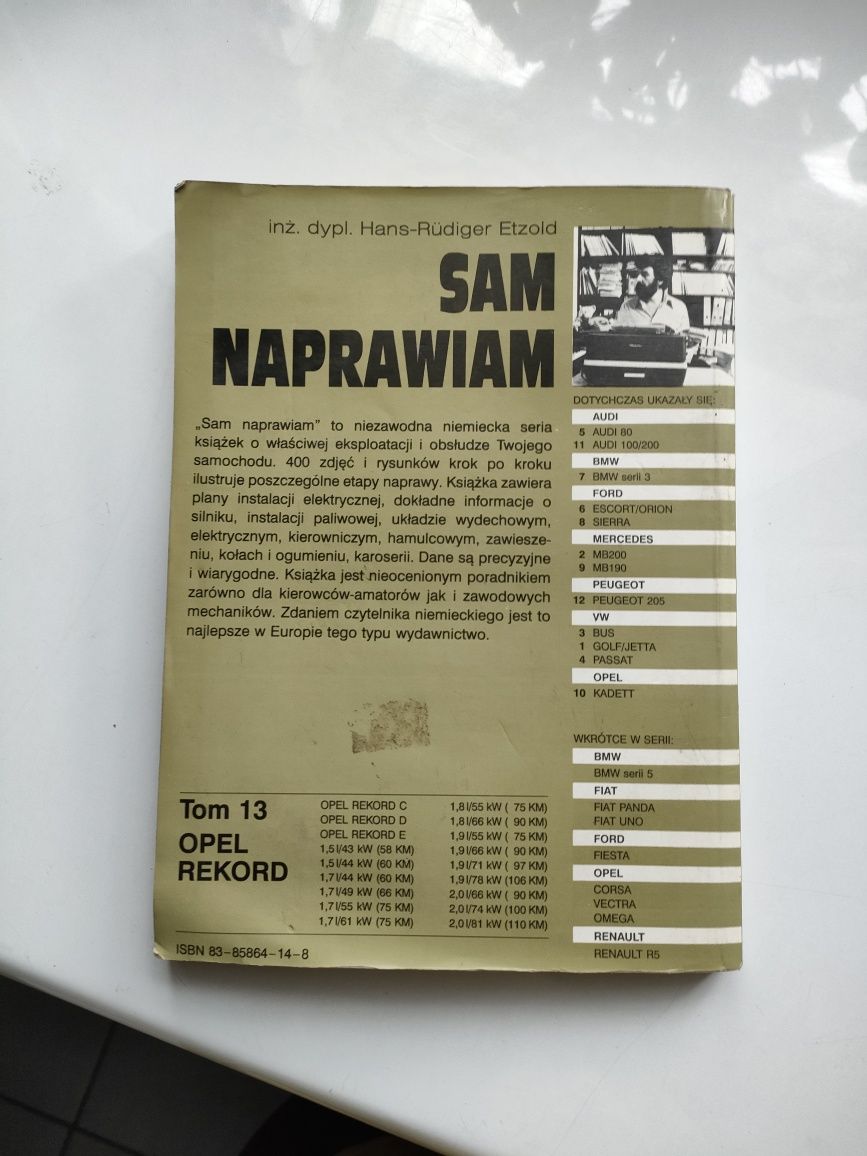 Sam naprawiam OPEL REKORD C D E