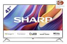Telewizor Sharp 43GP6765: QLED 4K UHD Bluetooth, Wi-Fi. Smart Google