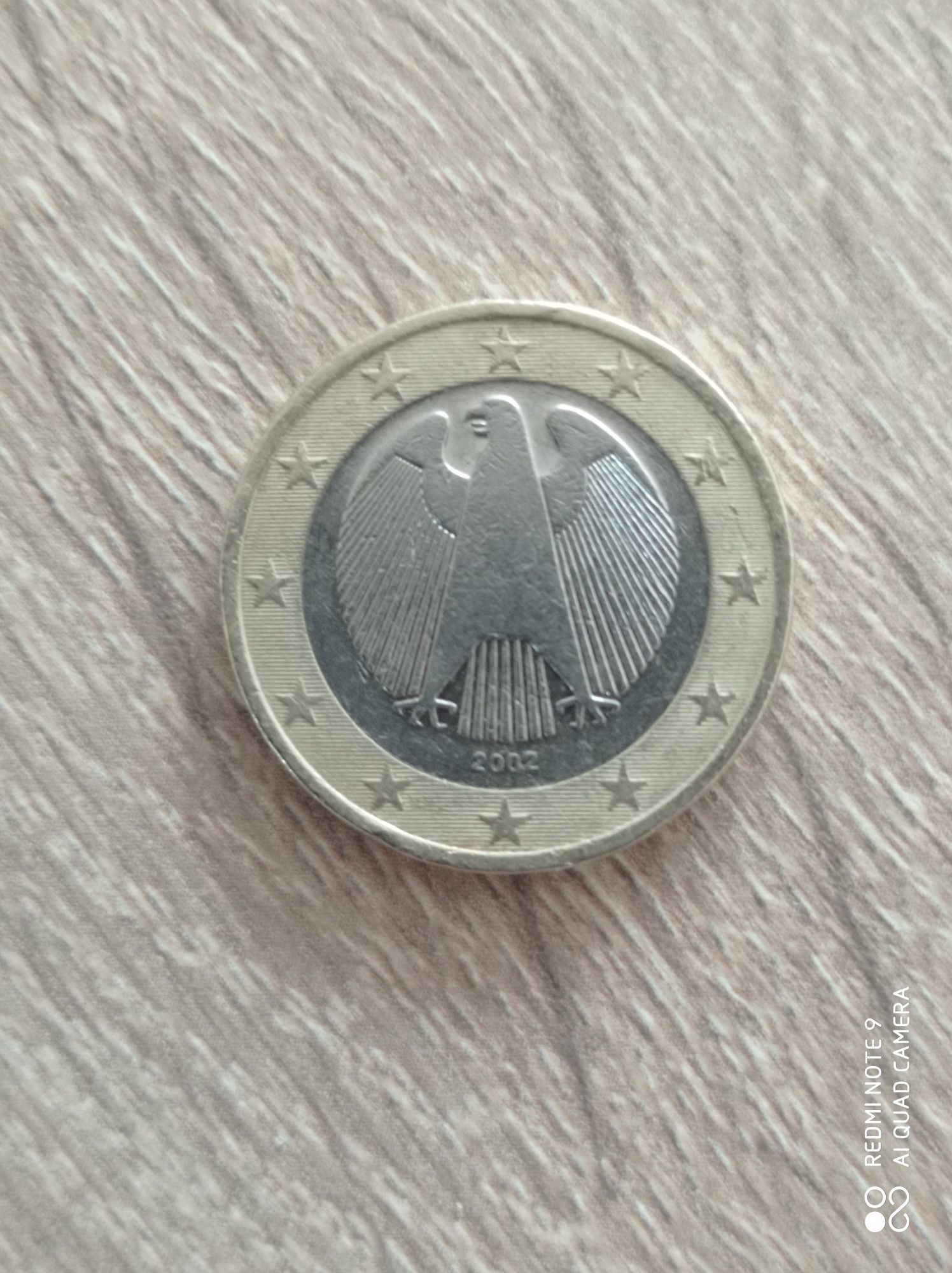 2 monety 1 euro z 2000r, 2002r