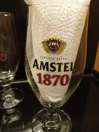 Пивные бокалы Amstel. Испания.Новые.