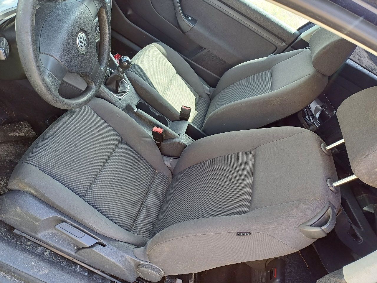 Vw Volkswagen Golf V 5 3D Hatchback HB Fotele Przód Przednie