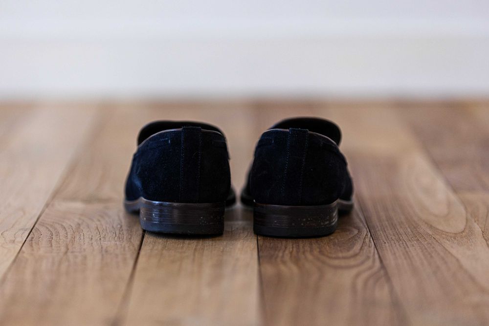 Mocassim Azul Massimo Dutti