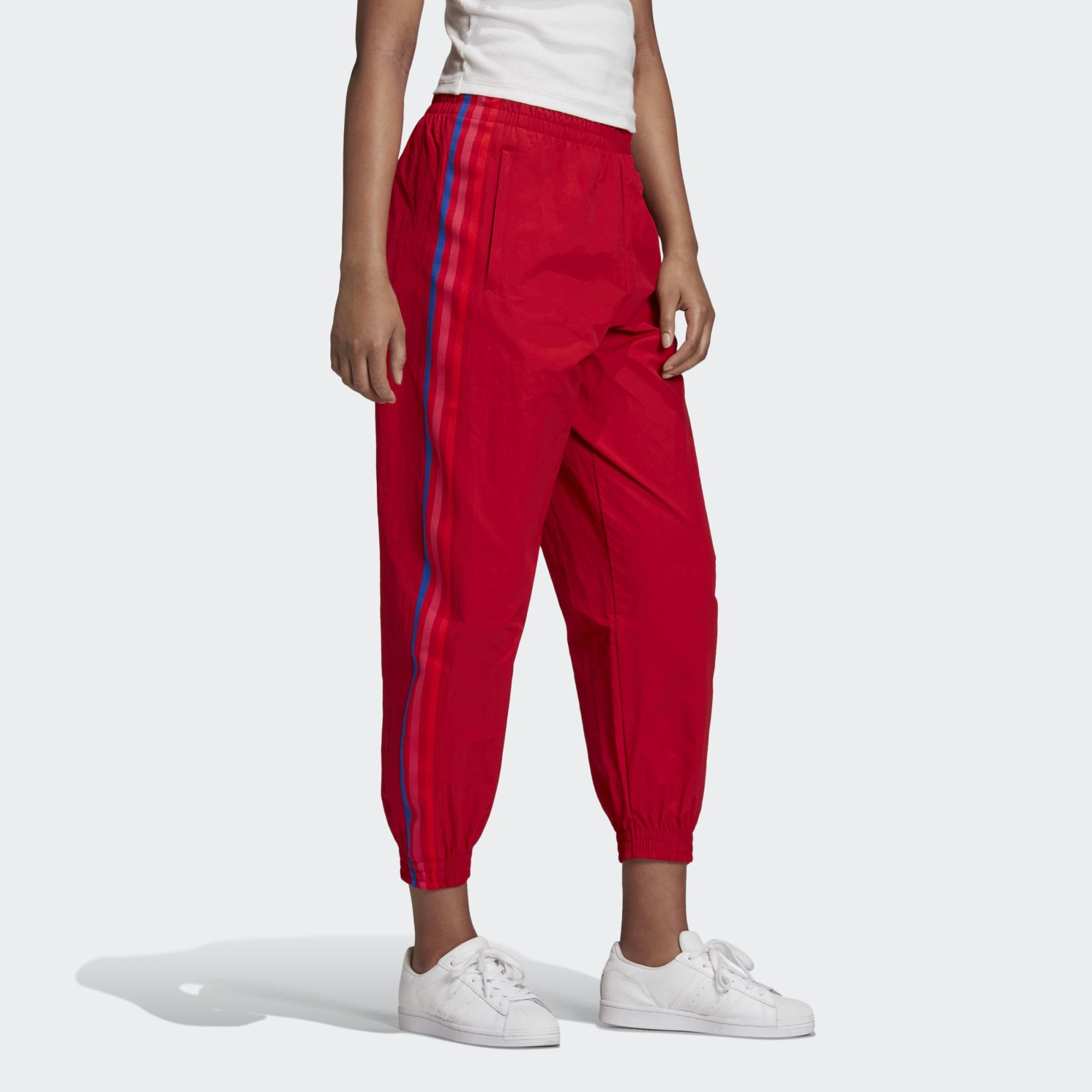 Штани Adidas GD2238. Червоні
