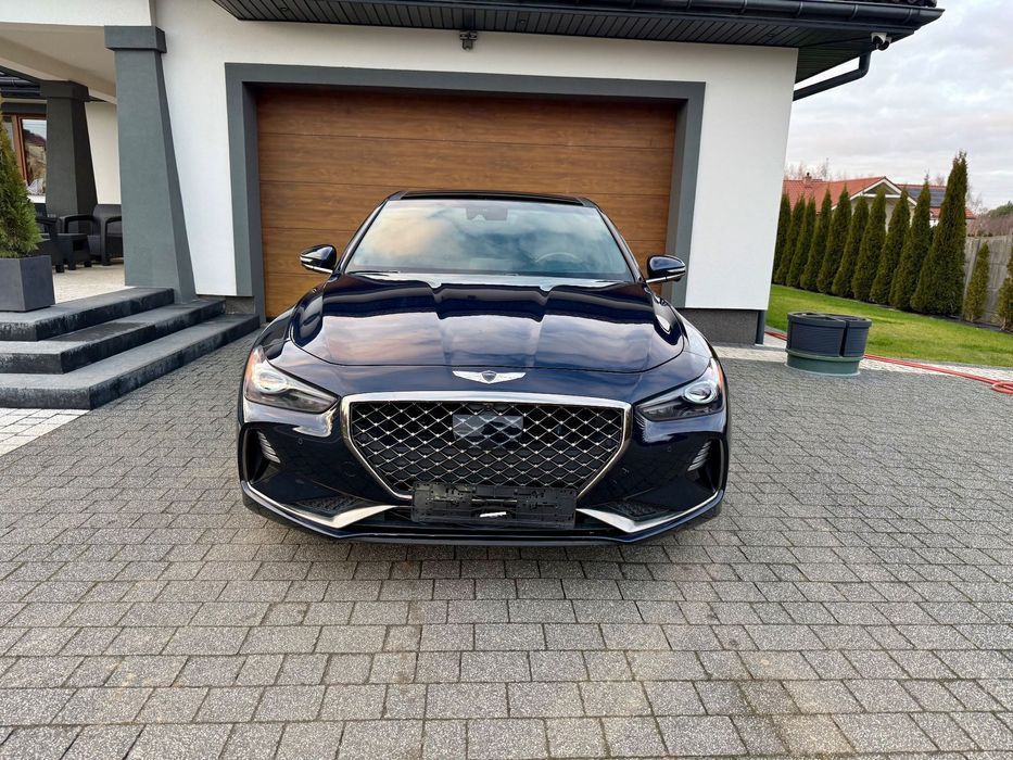 Genesis G70 3.3 v6 370km full prestige kamery navi panorama