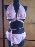 Piękne bikini dwuczęściowe róż Nowe!!
