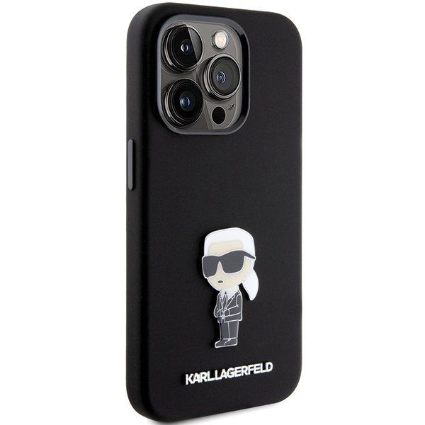 Karl Lagerfeld Klhcp15Xsmhknpk Iphone 15 Pro Max 6.7 Czarny Silicone