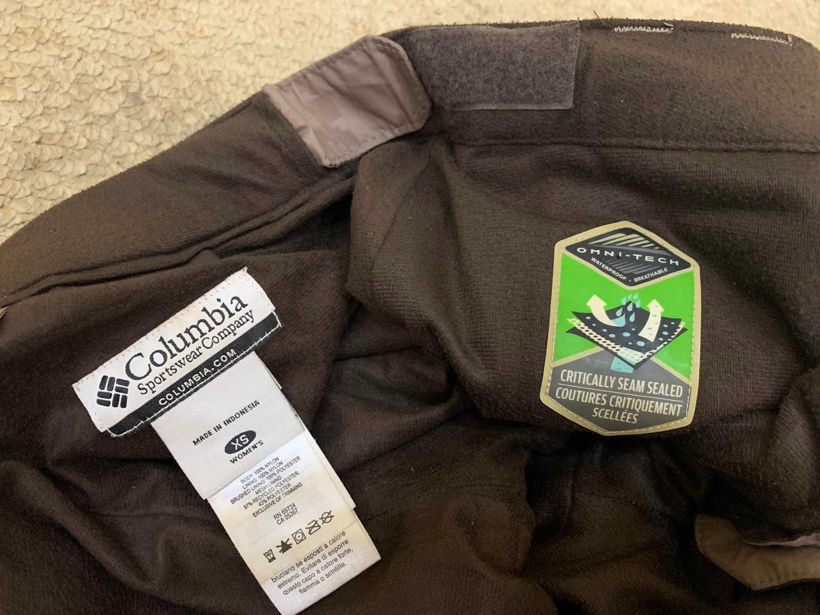 Штаны горнолыжные "Columbia", оригинал, новые