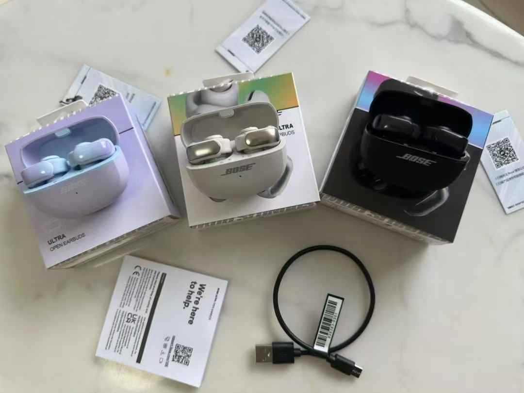 Наушники Bose Ultra open earbuds (Black) - чохол у подарунок