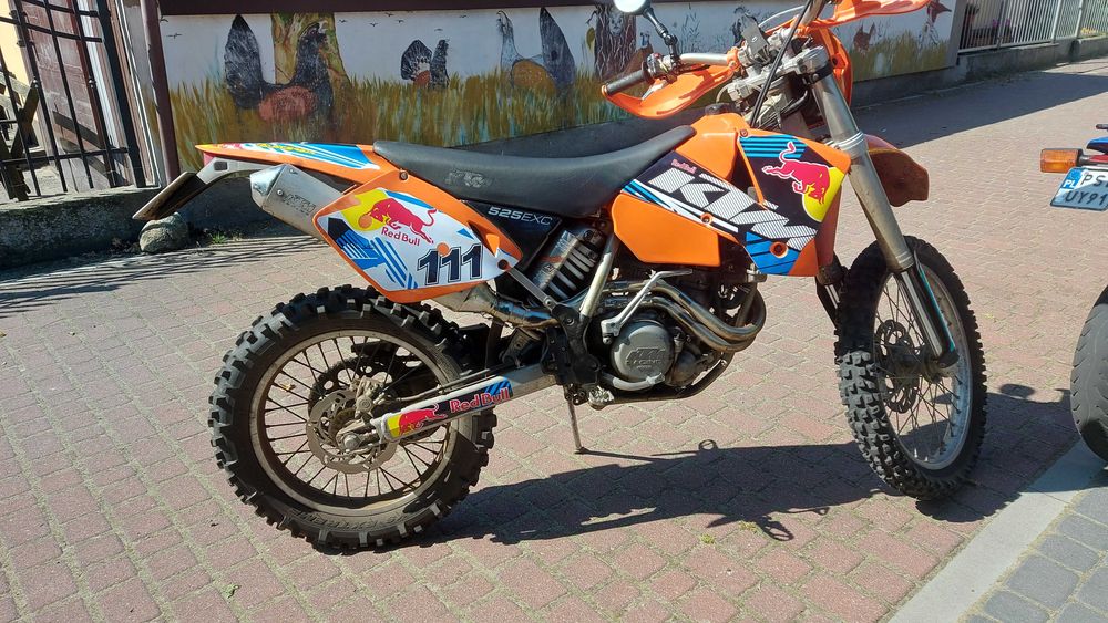 KTM EXC 525 RFS, z papierami