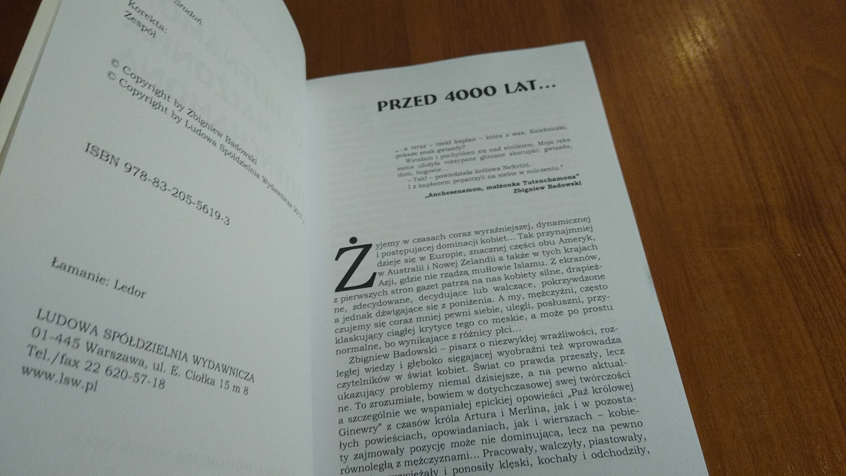 Anchesenamon, małżonka Tutenchamona / Zbigniew Badowski.