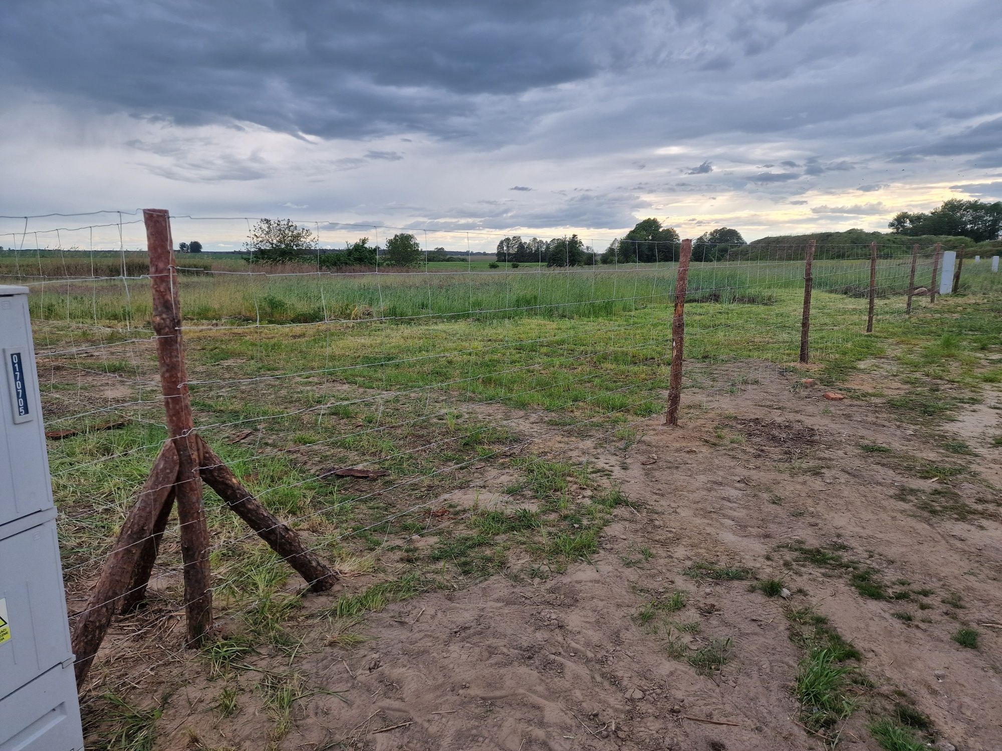 Ogrodzenie leśne budowlane tymczasowe siatka leśna