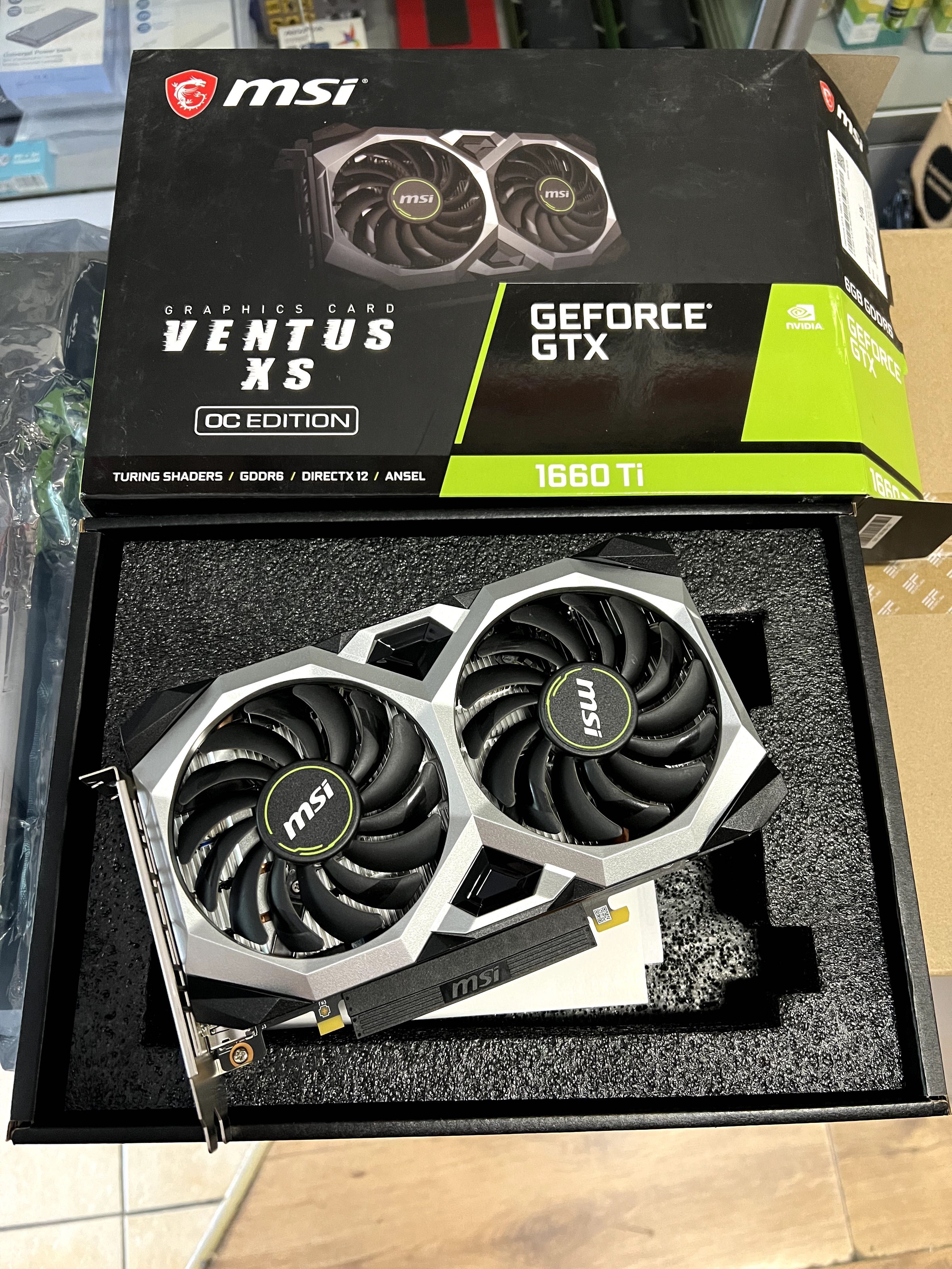 MSI GeForce GTX 1660 Ti Ventus XS 6G OC