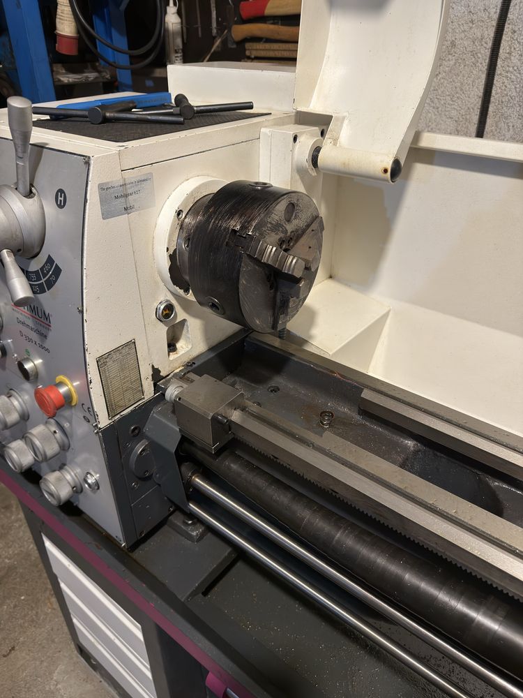 Torno de bancada OPTIMUM D330 x 1000