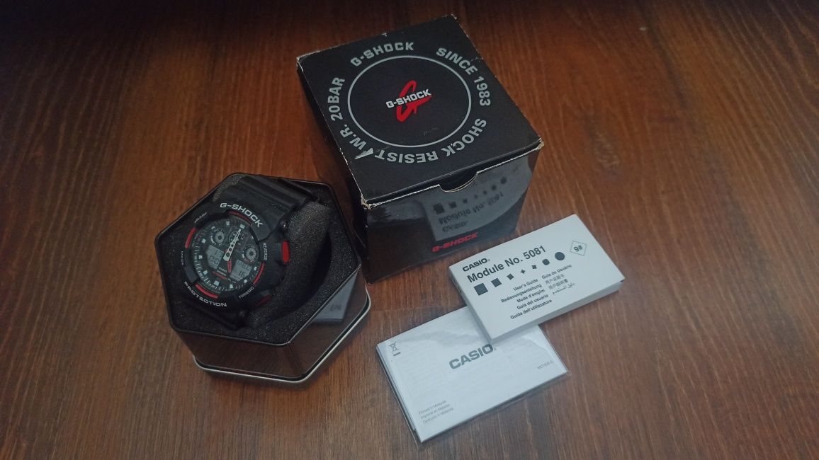 Годинник Casio G-Shock GA-100-1A4 mod: 5081 GA-110