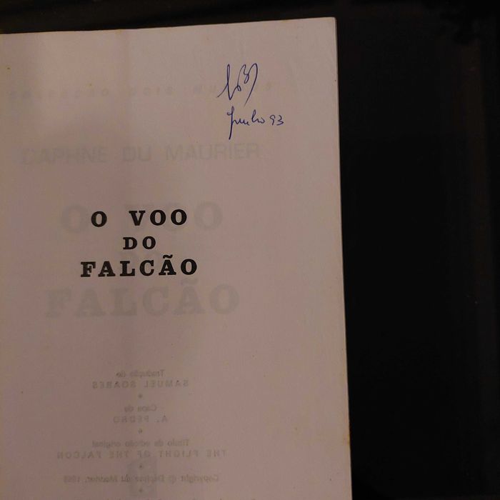 Daphne du Maurier - O Voo do Falcão