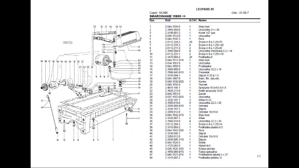SAME Explorer 55,60,65c,70,75,80,falcon 50 KATALOG CZĘŚCI po PL