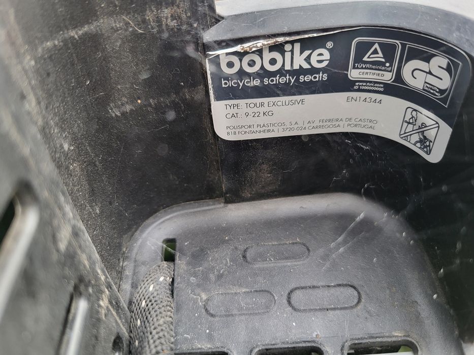 Bobike Tour exclusive siedzisko fotelik na rower dla dziecka
