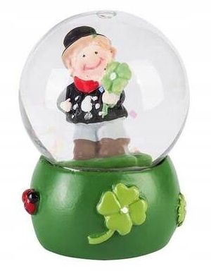 Kula szklana śnieżna z ludzikiem figurką w wodzie Livarno home
