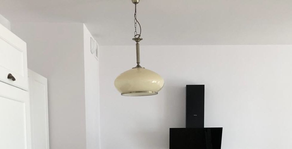 Lampa wisząca Rita złota patyna E27 Activejet