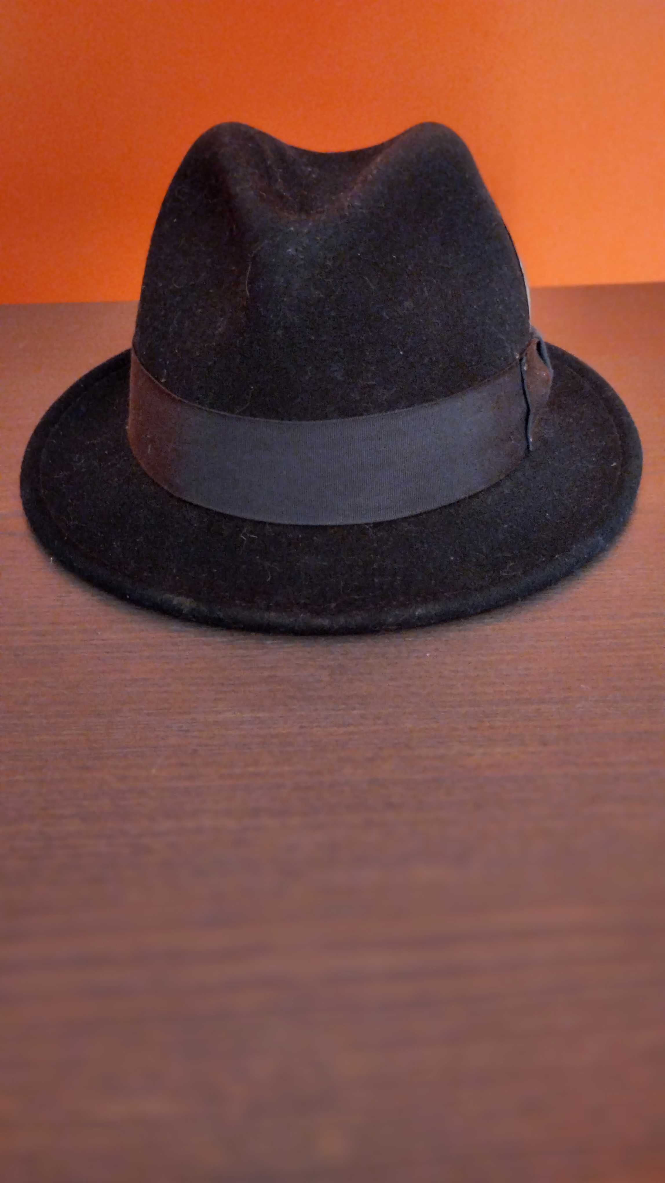 Chapéu Bailey Tino fedora preto