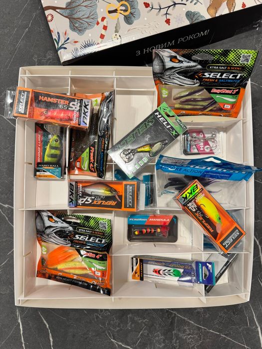 Рибацький адвент-календар | Подарунок рибаку