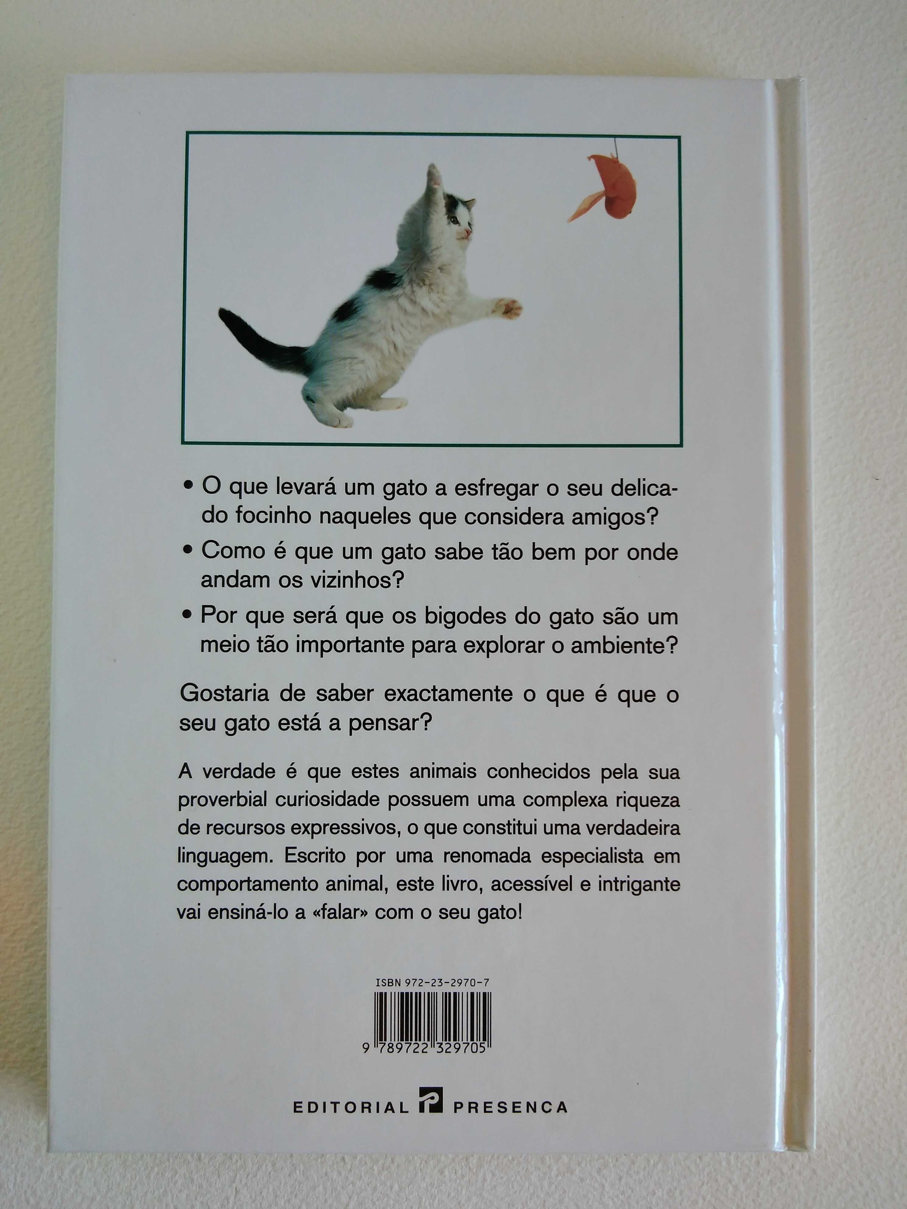 Livro: O que é que o meu gato está a pensar? - Um guia ...