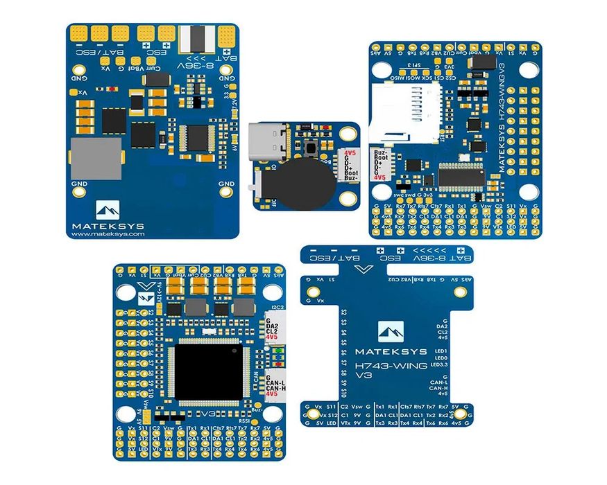 MATEK Mateksys GNSS  & Компас M10Q-5883