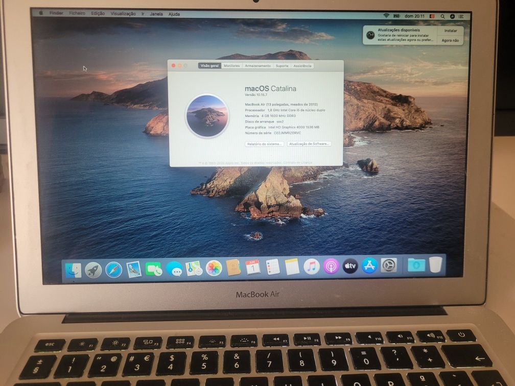 MacBook Air 13 - Meados 2012