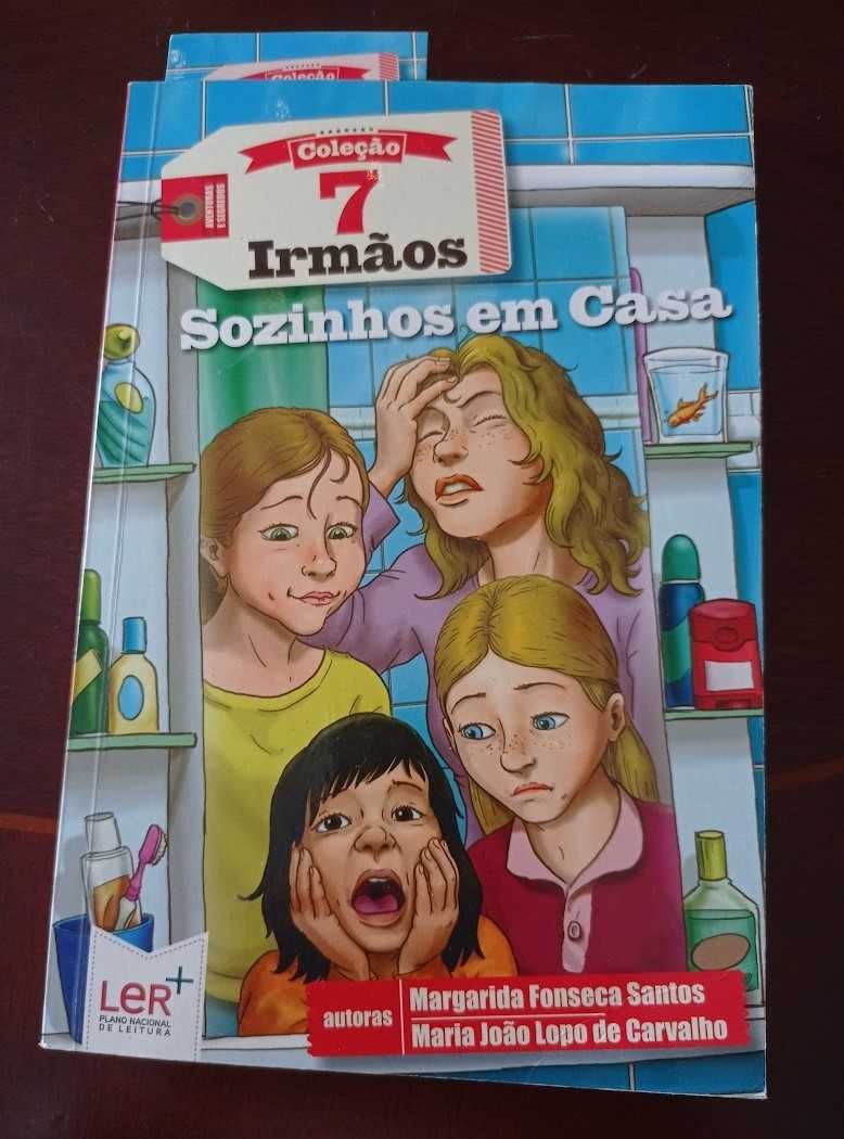 Coleção 7 irmãos - Sozinhos em Casa  Aventuras e peripécias.