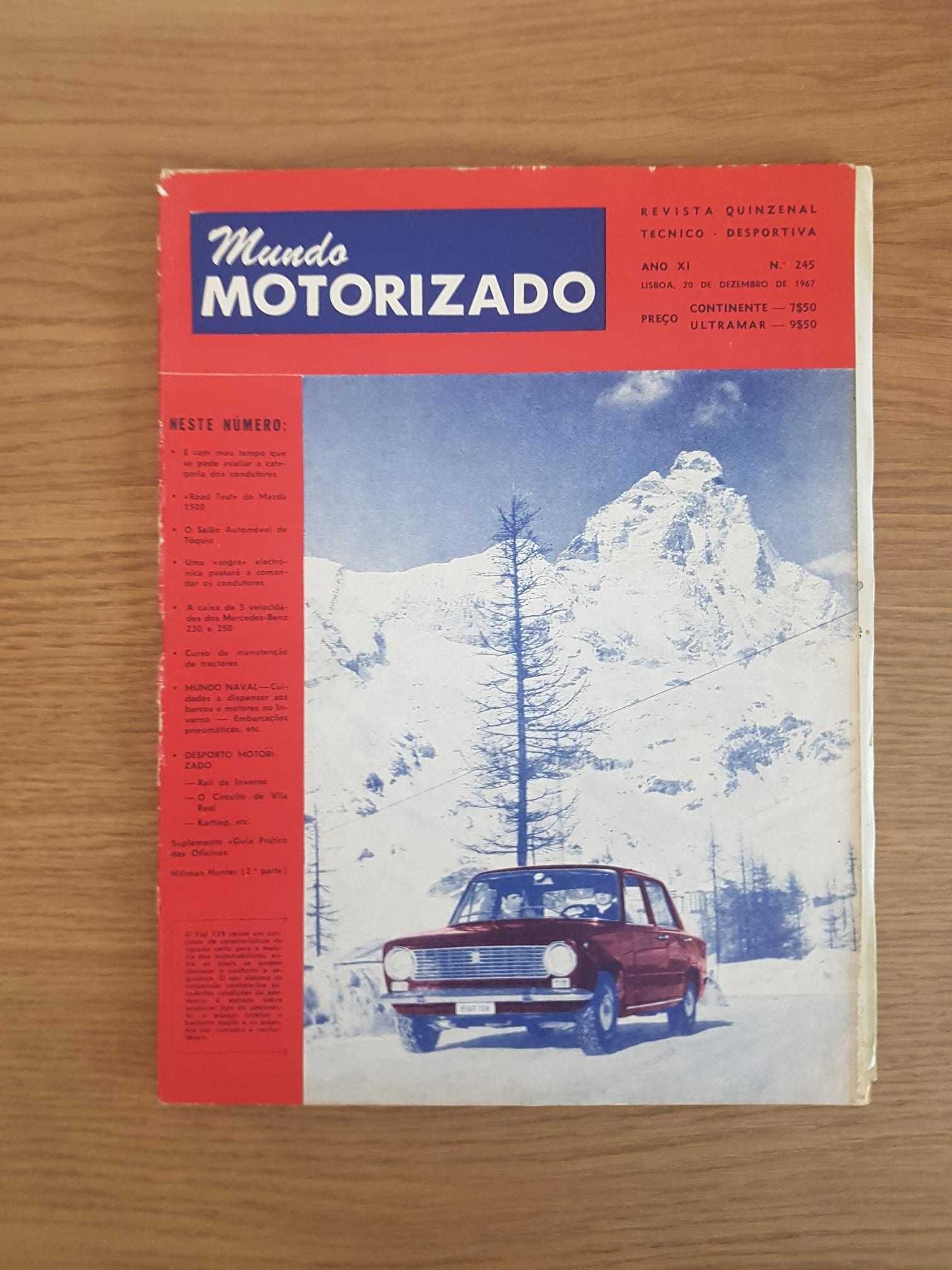 Revista Mundo Motorizado Nº245 (Ano:1967)