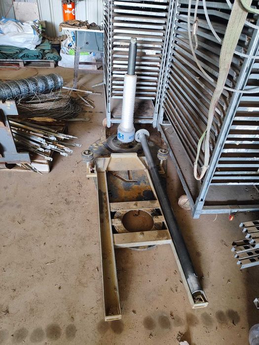 Maquina para enrolar CC (central container) horti-wrap